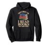 Funny Bookworm Art For Men Women Book Reading Book Reader Pullover Hoodie