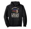 Funny Bookworm Art For Men Women Book Reading Book Reader Pullover Hoodie
