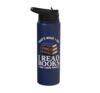 Funny Bookworm Art For Men Women Book Reading Book Reader Stainless Steel Insulated Water Bottle
