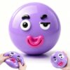 Funny Face Squishy Stress Balls Face Swap Squishies,Ultra Soft Slow Rising Stress Relief Toy for Adults, Cute Quirky Sensory Fidget Toy for Anxiety Relief, Unique Office Desk Decor