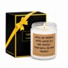 Funny Friendship Candle Gift for Best Friend – We'll Be Friends Until We're Old and Senile Scented Soy Wax Candle with Natural Essential Oils, Birthday, Christmas