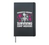 Funny Gymnastics Grammy Of A Gymnast Grammy Grandma Hardcover Journal, Black