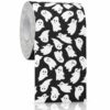 Funny Halloween Gifts for Women Men Teens, Spooky Halloween Birthday Decorations Ideas, Printed Horror Ghost Pattern Toilet Paper Roll, Cute Ghost Bathroom Table Themed Party Decor Favors Supplies