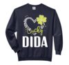 Funny Lucky Dida Shirt St Patricks Day gift womens Comfort Colors Adult Sweatshirt