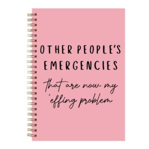 Funny Notebooks for Work Cool Office Gifts for Coworkers Men Women Boss