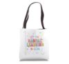 Funny note First Day of School Teacher Back to School girls Tote Bag
