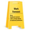 Funny Office Desk Accessories Decor Work Forecast Acrylic Mini Floor Do Not Disturb Sign Paper Clips Funny Cute Gag Office Decorations Gifts for Work Women