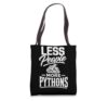 Funny Python Keeper Tote Bag