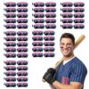 Funnysoft 120 Pcs Ice Cream Drip Baseball Eye Black Stickers Sports Face Eye Black Sticker for Football Baseball Softball Sport Themed Party Supplies Spirit Day Accessories