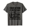 Funny Trivia Design for Men Women Trivia Host Trivia Lovers T-Shirt
