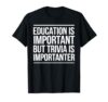 Funny Trivia Design for Men Women Trivia Host Trivia Lover T-Shirt