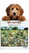 Funwares Original 101 Puppies – Funny 1000 Piece Jigsaw Puzzle for Adults and Kids – Hilarious Gag Gift for Dog Lovers and White Elephant