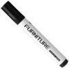 Furniture Markers Touch Up Set, Black White Gray Wood Filler Pens, Precision Angled Tip for Easy Wood Repairs, Blendable Color Repair for Minor Blemishes and Furniture Enhancement