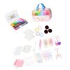 Fuses Beads Set Art Decorations Birhtday Gifts for Educational Toy Fuses Bead with Storage Box Safe Toy
