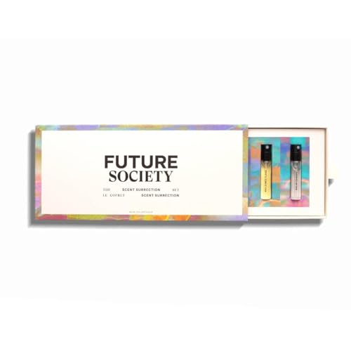 Future Society Fragrance Discovery Set - Luxury 6 Piece Perfume Sample Set - Travel Size Eau de Parfum Collection - Mini Fragrance Samples - Clean & Modern Unisex Perfumes - 2ml Each
