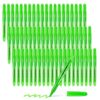 Fuutreo 60 Pack Green Highlighters Bulk Bright Color Pastel Highlighter Marker Chisel Tip Dry Quickly Safe Highlighter Pens Fluorescent Ink for Adults Home Office
