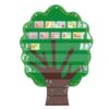Fuutreo Family Tree Pocket Chart for Classroom 29 x 40 Inch Large Hanging Organizer with 10 Reusable Dry Erase Cards 8 Pocket Bulletin Board Decor for Back to School Teaching Home Photo Display