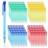 Fuyoooo 200 Pcs 0.7mm Mechanical Pencils with Eraser Bulk, Colorful Mechanical Pencil 0.7mm for Office Classroom Back to School Supplies School Student Writing Drawing Sketching(4 Color)