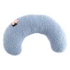 FUZYXIH Stuffed Dog Toys U-Shaped Plush Pillow Toy Soft Chew Toys for Dogs & Cats 10.63x2.36x6.69 Inch Toy for Cats