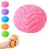 Fuzz Ball Squishy Stress Ball, Slow Rising Memory Foam, Soft Fidget Toy for Anxiety Relief, Adults Anxiety Stress Relief Toys, Party Favors Gift for Adult ﻿ (Pink)