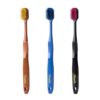 FWCXKK 3PCS Wide Head Adult Manual Toothbrushes with Soft Bristles