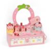 Fxzqgnh Dress Vanity Set Decorative Drawer Wooden Vanity Toy Smooth Edges