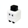 FytStycale Paper Punch Mini Hole Punch Single Hole Punch Handheld Compact Stainless Steel Thumb Press with Bottom Collector Suitable for Kids Students Teachers, Black