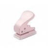 FytStycale Paper Punch Mini Single Hole Punch Handheld Hole Loose Leaf with Compact Size and Easy Cleanup Suitable for Students Office Classroom Home Scrapbooking Planner Crafting, Pink