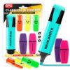 G4GADGET 6 Pack Assorted Highlighter Pens – Classic & Mini Highlighters for Study, Office & Use | No Bleed, Smear Free, Vibrant Colours | Cute & Pastel Markers for School, Notes & Journals