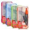 G4GADGET 8-Piece Maths Geometry Set – Compass & Protractor Set with Clear Pencil Case | School Stationery Set for Students | Ruler Set, Protractor, Triangles, Eraser & Sharpener | Math Equipment