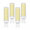 G9 Led Bulbs 4 Pack 15W, 150W Replacement, 1500LM, 120V, Flicker Free, CRI≥80+, for Chandelier Pendant Light Wall Sconce, Non-Dimmable