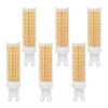G9 Led Bulbs 6 Pack 15W, Replacement for 150W Halogen, CRI≥80+, 1500LM, 100V-265V, Flicker Free, for Chandelier Pendant Light Wall Sconce, Non-Dimmable