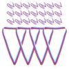 Gadpiparty 30pcs Award Ribbon Lanyards with Snap Clip for Id Badges and Award Medals, Comfortable Polyester Medal Neck Ribbons, Versatile Use for Sports Meeting and Conference Badge Lanyards,