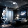 Galaxy Star Projector 2-in-1 Night Light (with 24 Films)