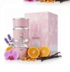Galeces YARAH Eau de Parfum for Women - 3.4 Fl Oz (100ml) - Sweet & Creamy Perfume - Tropical Gourmand Fragrance with Vanilla, Orchid, Tangerine & Musk (Amber Vanilla)