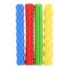 GALPADA 4pcs Chewable Pencil Topper Covers - Silicone Sensory Chew Tools for Autism Children Student - Back To School Supplies for Classroom, Style 1