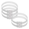 GALPADA 5pcs Head Circumference Measuring Tape Soft Foldable Ruler for Newborns Body Measurement Tape with Clear Markings Portable and Comfortable