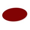 Game Board Lazy Susan Style Red Speed Cloth Covered Round Wood Turntable Custom Sizes 18 to 32 Inch Rotating Board Game Table Poker Gaming Accessories Dining Room Decor (25 inches)