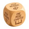 Game Dice Wooden Reading Choice Cube