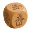 Game Dice Wooden Reading Decision Cube