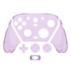 Gamepad Housing Front Faceplate for Replacement Controller Shell Cover Clear Plate Cover Controller Shell Case Replacement Gamepad Housing Front Faceplate Scratchproof Clear Plate