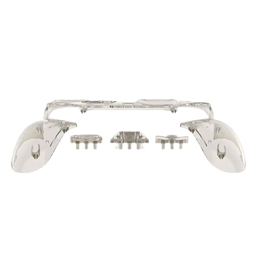 Gamepad Housing Front Faceplate for Replacement Controller Shell Cover Clear Plate Cover Controller Shell Case Replacement Gamepad Housing Front Faceplate Scratchproof Clear Plate