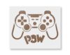 Gaming Stencil - Game Controller Template for Painting, Drawing, DIY Crafts - Reusable Gaming Controller Stencil - Size Options,10‑Inch, 7‑Inch, 5‑Inch, or 3‑Inch (5-Inch Controller)