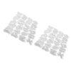 GANAZONO Alphabet Cutting Dies Carbon Steel with Advanced Etching Technology 2pcs 26 Capital Letter Stencils Easy for Beginners and Repeated Use for Scrapbooking and Album Crafts