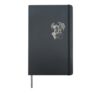 Gargoyle on Pillar - Gothic Hardcover Journal, Black
