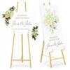 GarveeHome 2 Pack Easel Stand, Adjustable Height, Heavy Duty for Signs & Art