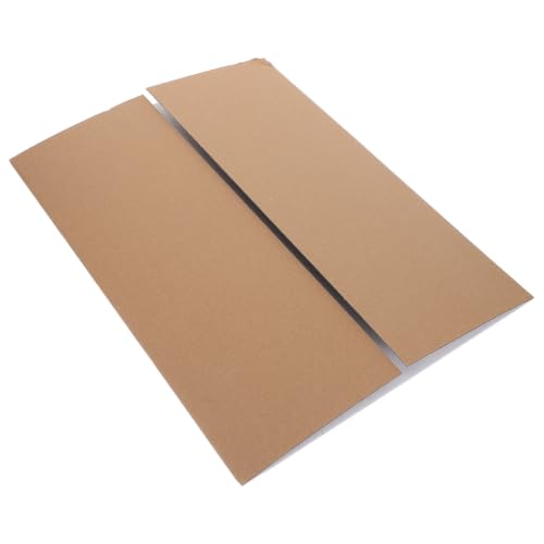 Gatuida 4pcs White Tri Fold Poster Boards Portable Corrugated Paper Presentation Boards with Triple Fold Structure for Science Fair and Exhibitions, Space-saving School Project Display