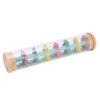 Generic Baby Rainmaker Musical Instrument Toy for Toddlers Kids Compact Wood Rainstick 21.2cm Height Fun Sound