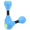 Generic EVA Dumbbells for Swimming Fitness Training Lightweight and Portable for Women and Children 2 Pcs (Blue)