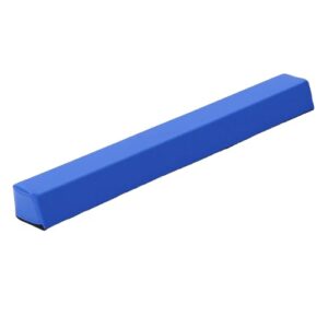 Generic Folding Balance Beam for Home Gymnastics Training NonSlip Stability and Safety for Ages 3-12 100cm Ethylene EPE (Blue)